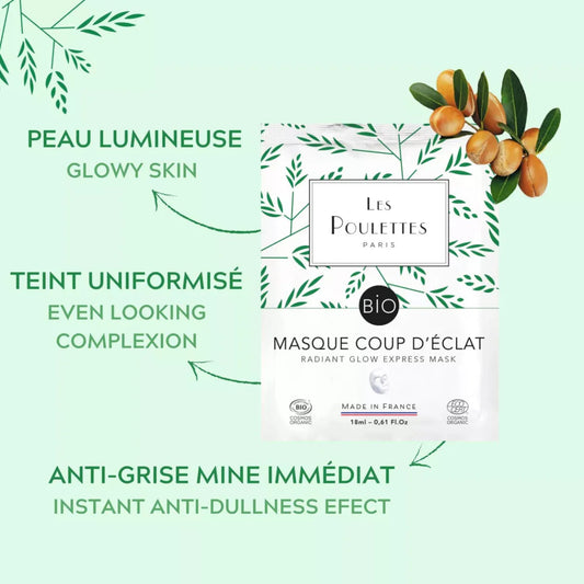 masque les poulettes coup d'éclat