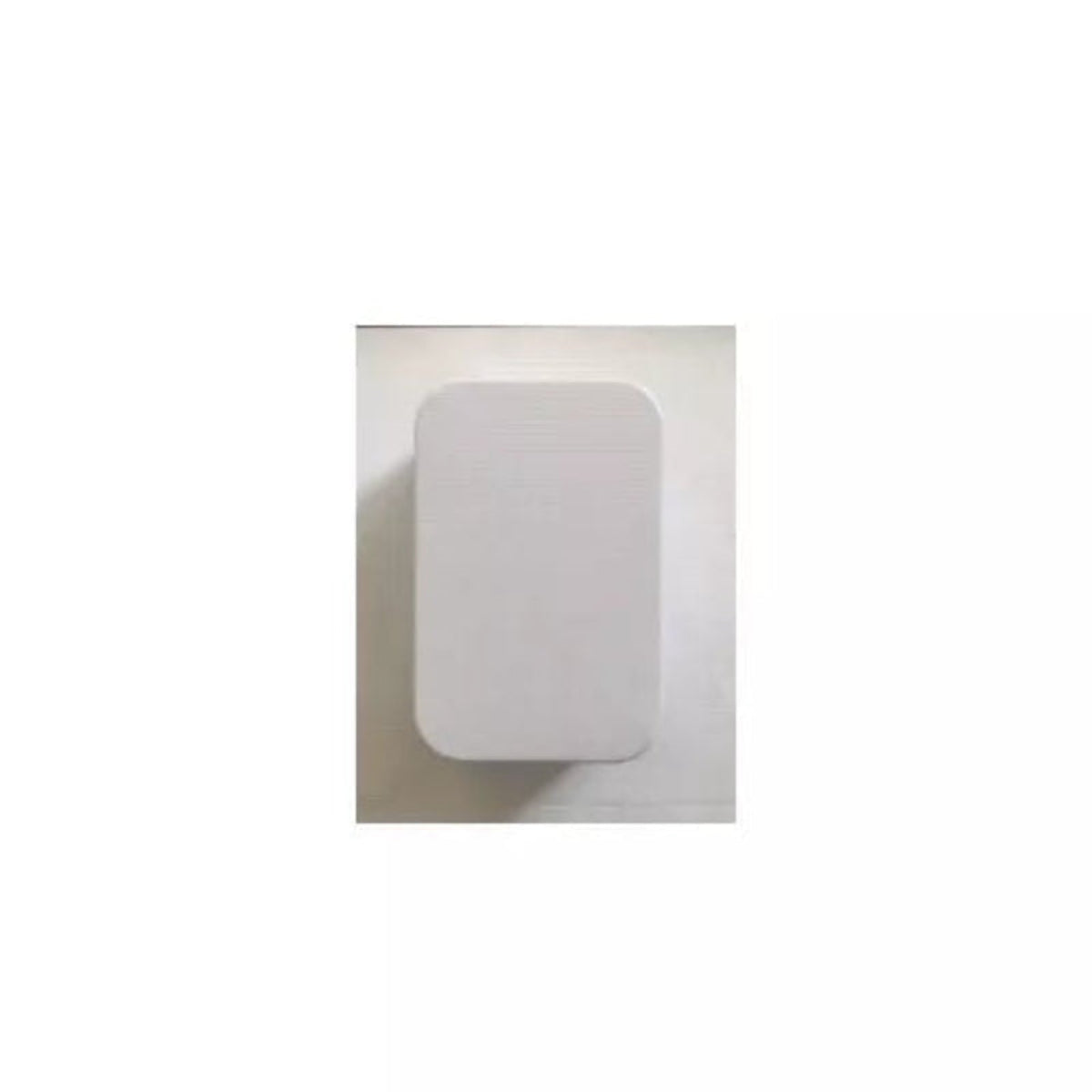 boîte à savon en métal blanc zéro déchet