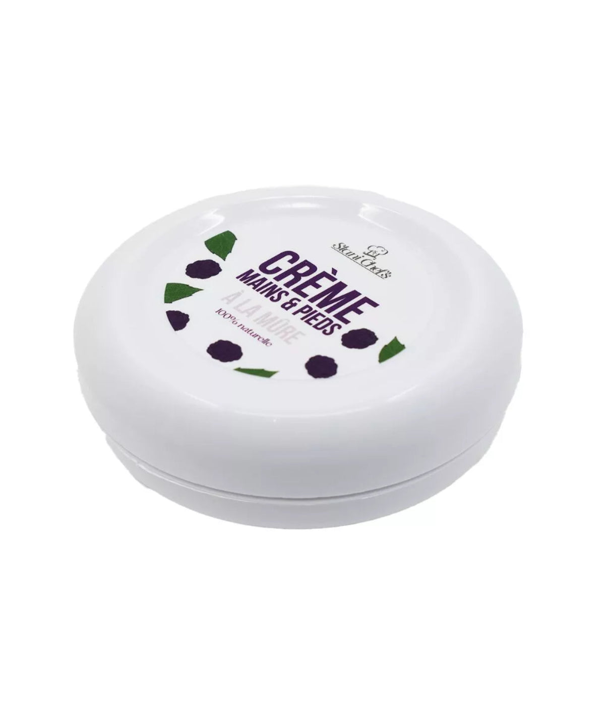 Crème naturelle hydratante mains et pieds au parfum de mûre, 50ml – By Samana