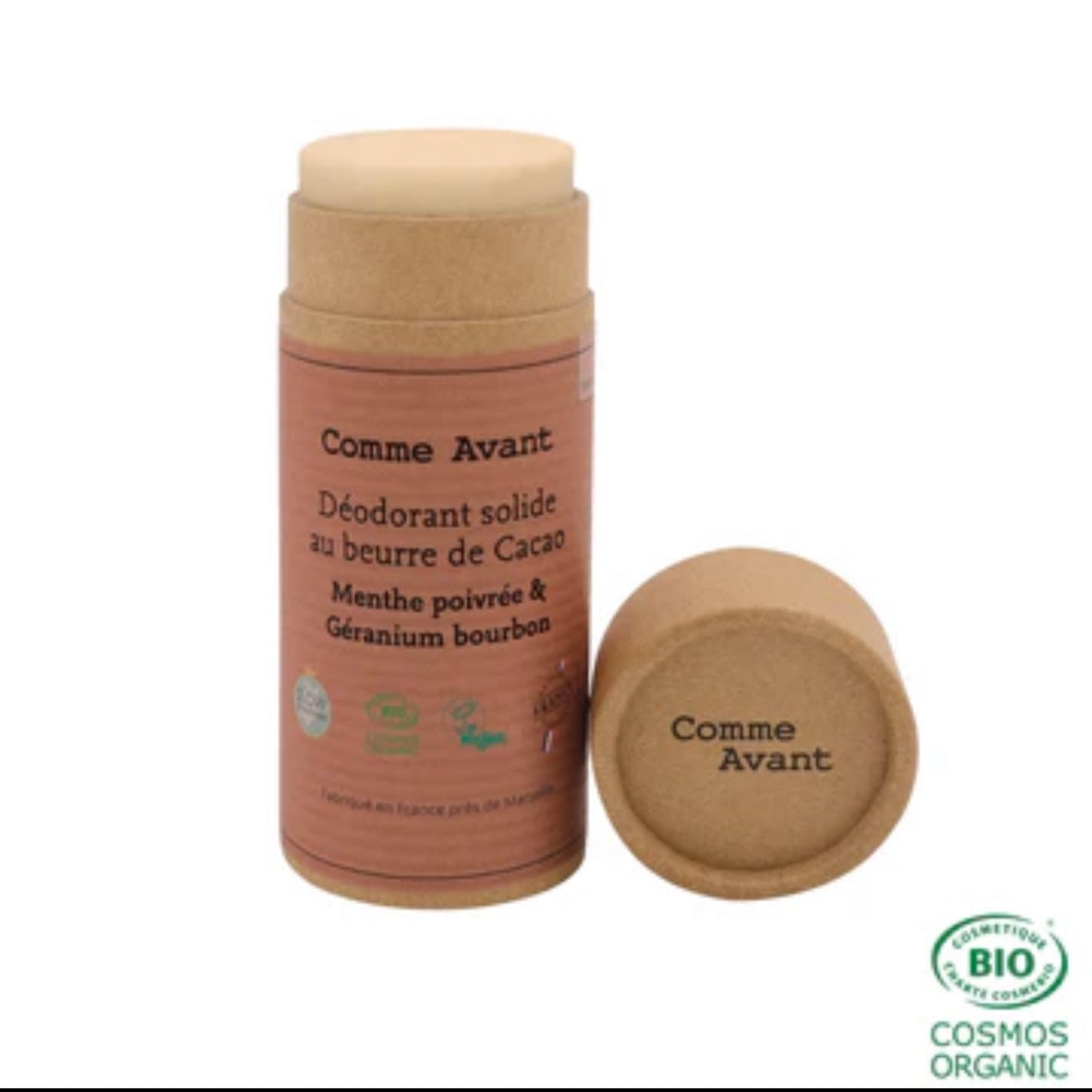 Déodorant naturel au beurre de cacao 6 parfums au choix
