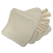 Lingettes lavables coton bio GOTS x5 - démaquillage et bébé - By Samana