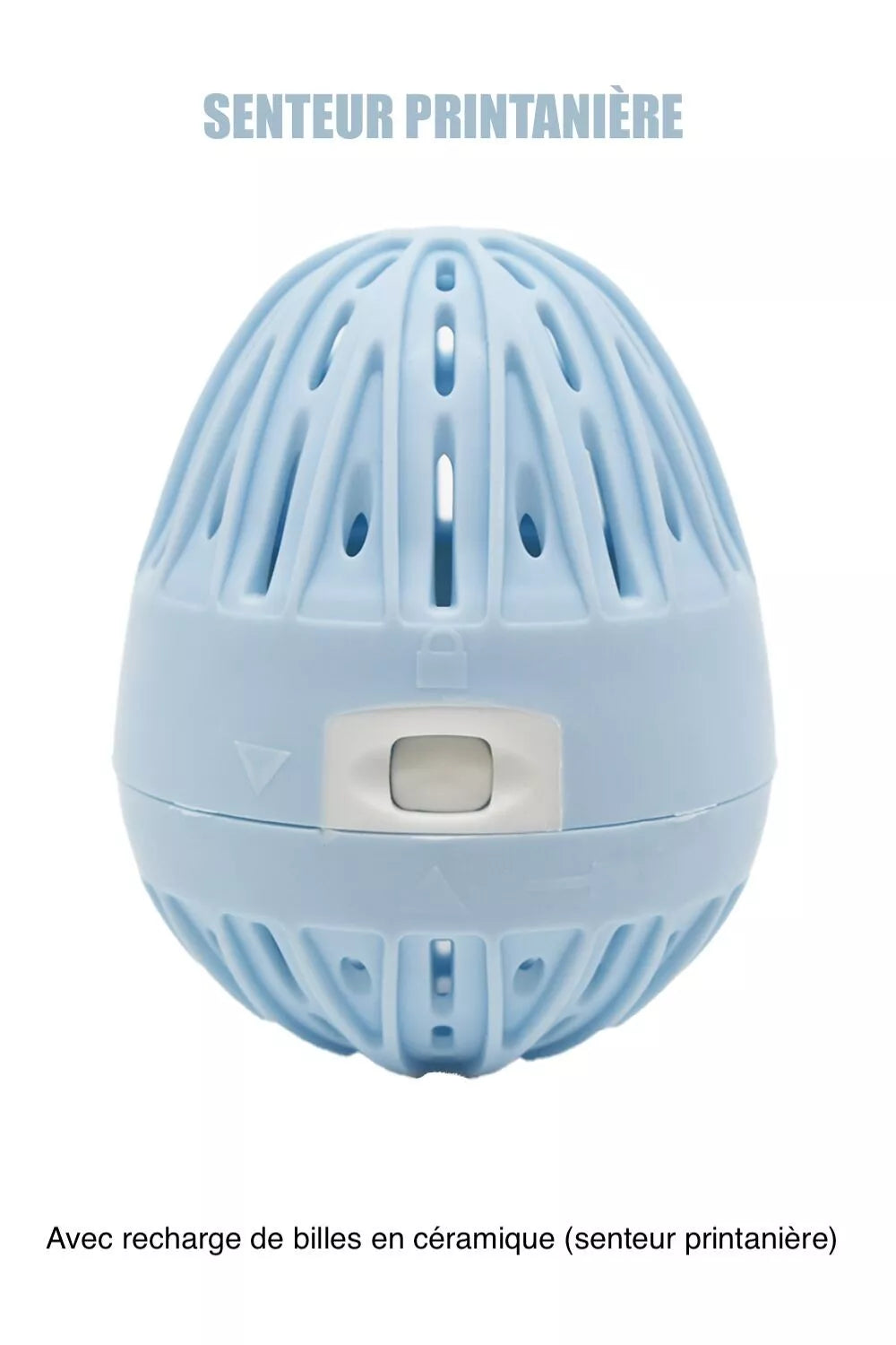 Boule de lavage bleue + recharge - senteur printanière