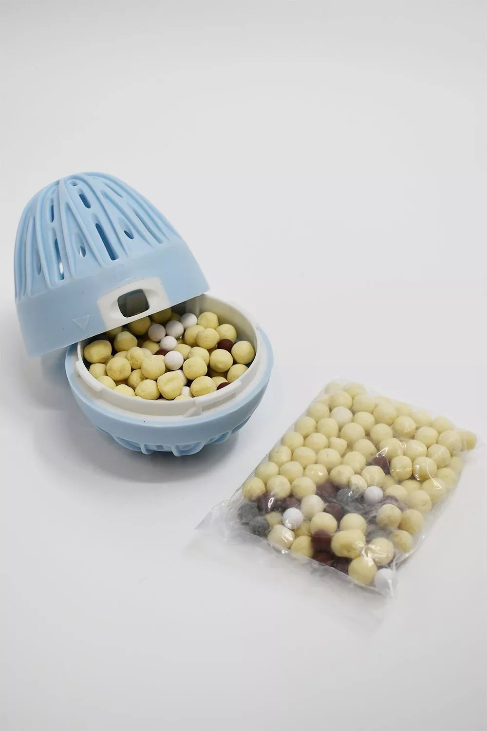 Boule de lavage bleue + recharge - senteur printanière