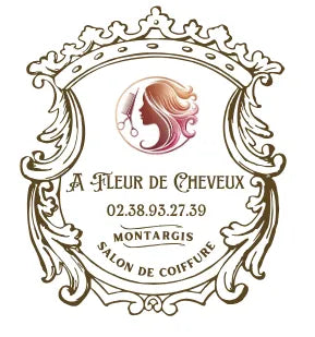 logo à fleur de cheveux 