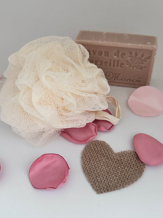 Eponge de bain naturelle