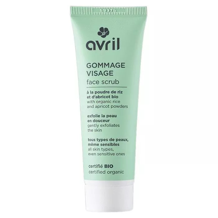 🌸 Gommage Visage Bio Avril 50ml – Peau Douce & Lumineuse