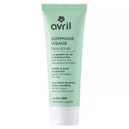 🌸 Gommage Visage Bio Avril 50ml – Peau Douce & Lumineuse
