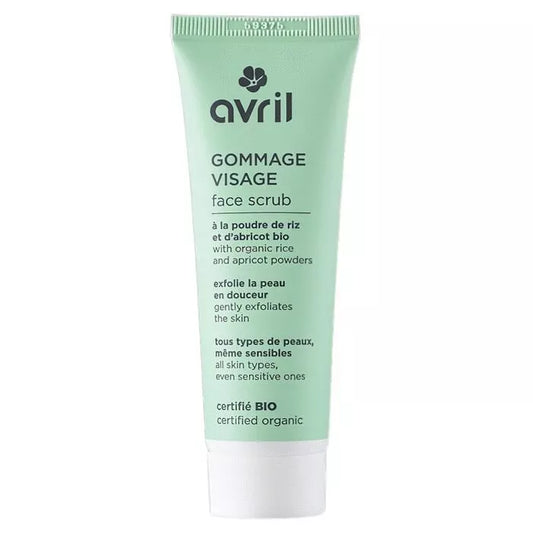 🌸 Gommage Visage Bio Avril 50ml – Peau Douce & Lumineuse