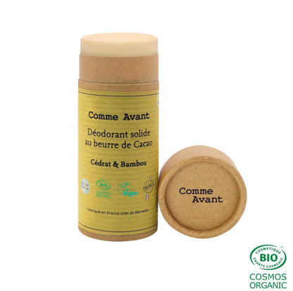 Déodorant naturel au beurre de cacao 6 parfums au choix