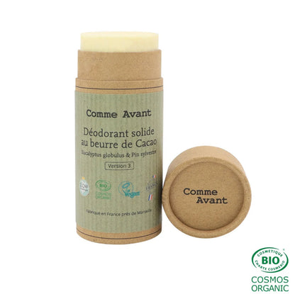 Déodorant naturel au beurre de cacao 6 parfums au choix